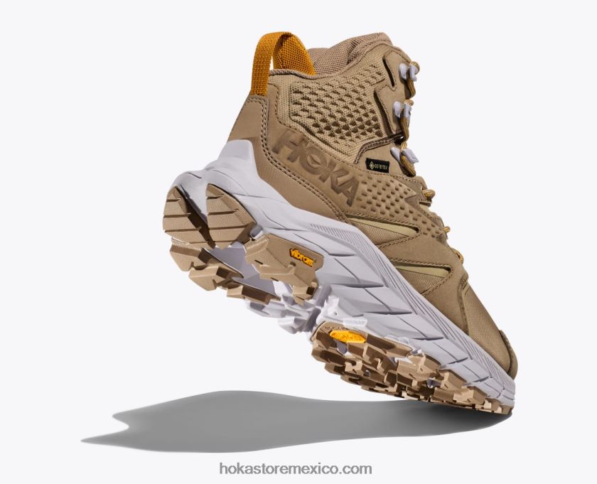 mujer Hoka anacapa mid gtx 62T0RT167 mármol duna/lila