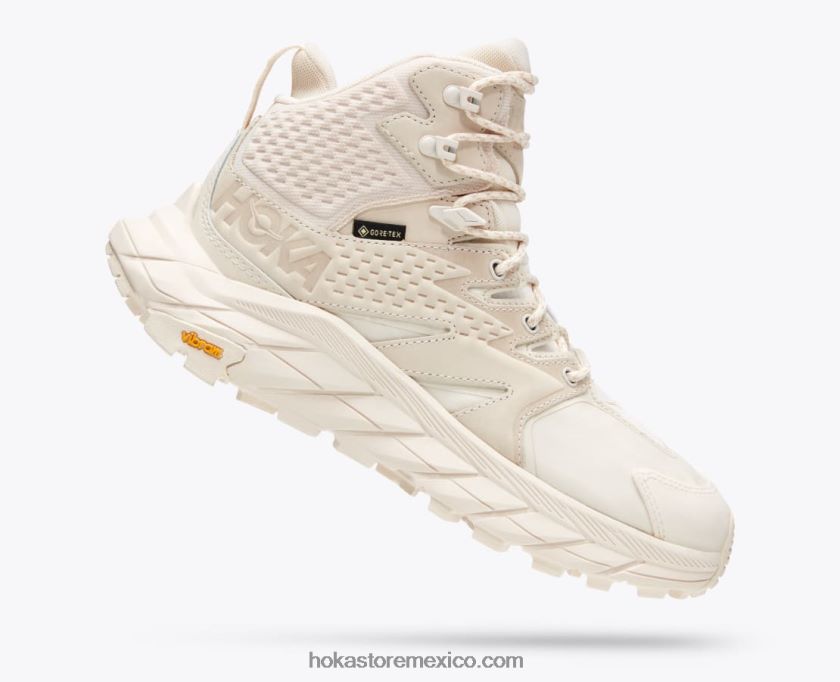 mujer Hoka anacapa mid gtx 62T0RT172 ponche de huevo/arenas movedizas