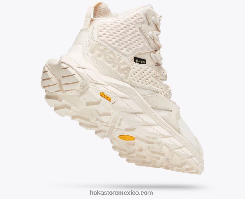 mujer Hoka anacapa mid gtx 62T0RT172 ponche de huevo/arenas movedizas