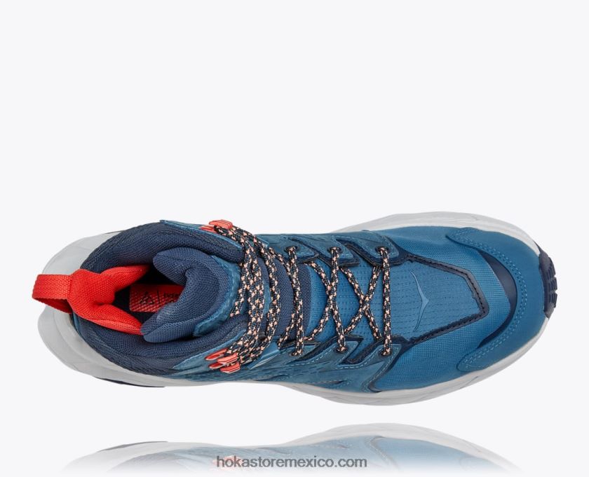 mujer Hoka anacapa mid gtx 62T0RT173 verde azulado real/espacio exterior