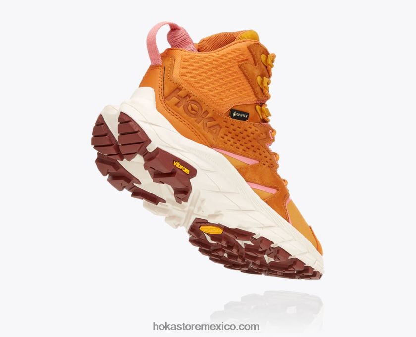 mujer Hoka anacapa mid gtx 62T0RT175 sol del desierto/amarillo dorado