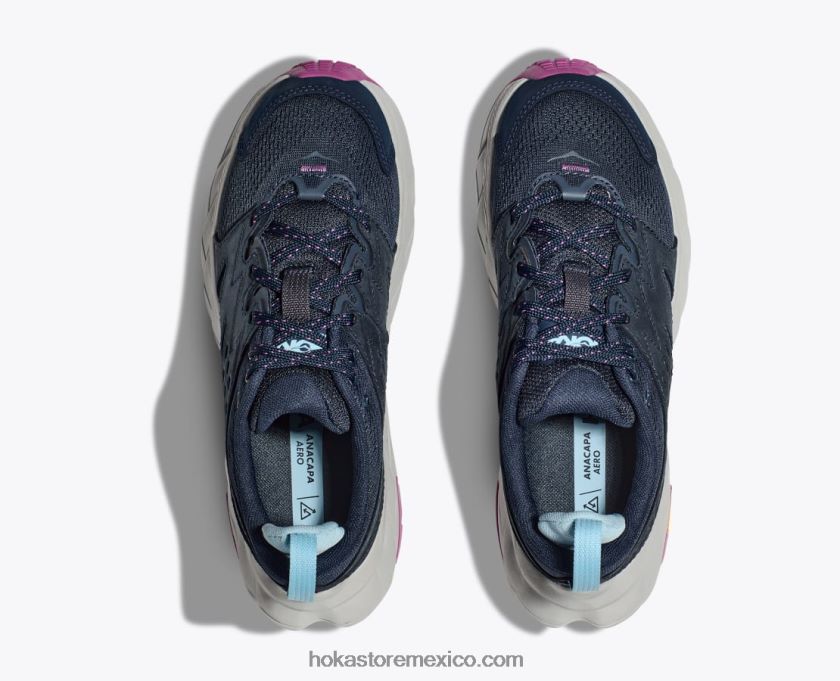 mujer Hoka brisa de anacapa baja 62T0RT138 espacio exterior/niebla del puerto