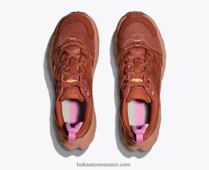 mujer Hoka brisa de anacapa baja 62T0RT139 arcilla cocida/corcho