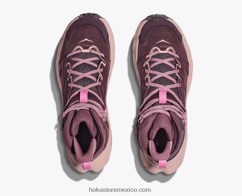 mujer Hoka brisa de anacapa media 62T0RT145 pasa/malva pálido