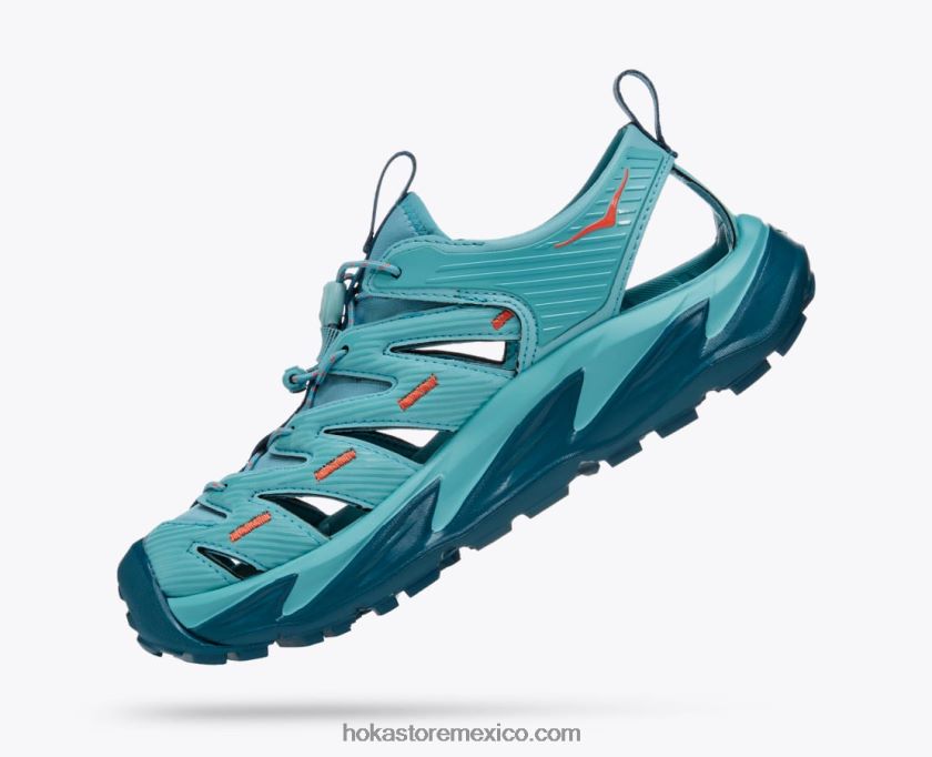 mujer Hoka espero 62T0RT156 sombra costera/coral azul
