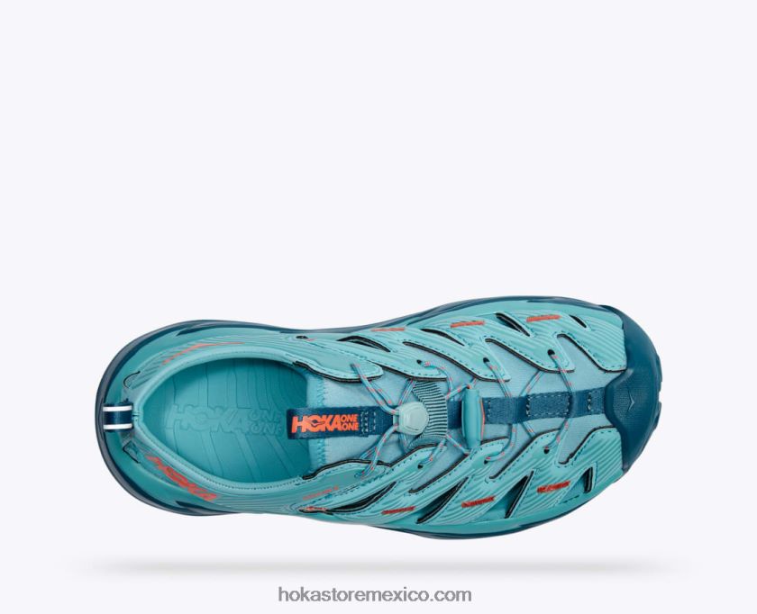mujer Hoka espero 62T0RT156 sombra costera/coral azul