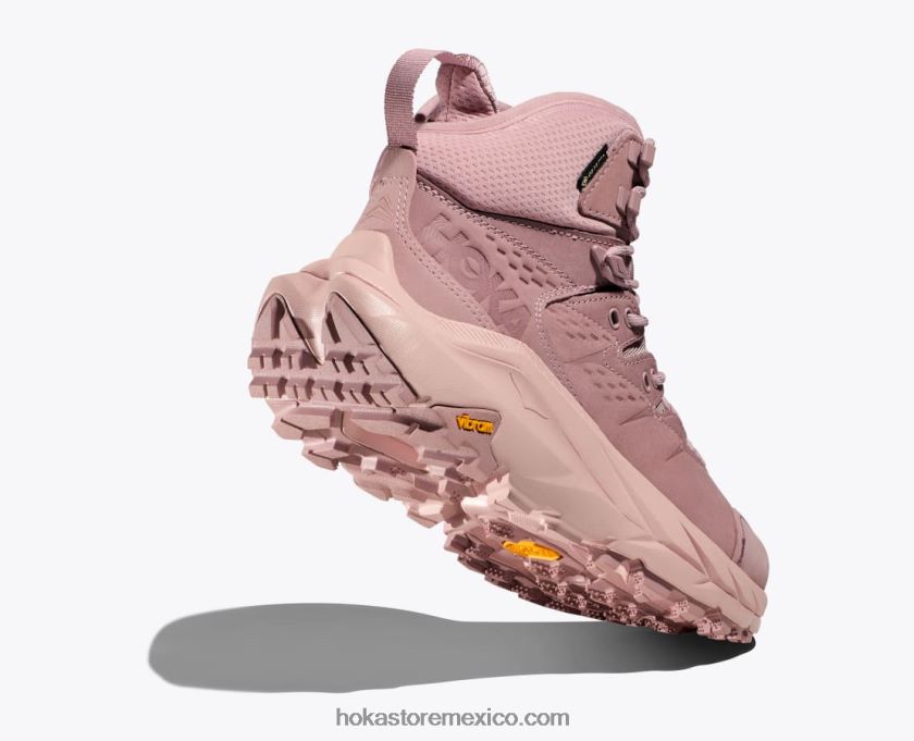mujer Hoka kaha 2 gtx 62T0RT192 látigo malva pálido/melocotón