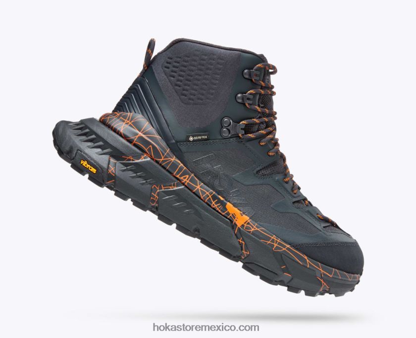 mujer Hoka tennine caminata gtx 62T0RT200 azul grafito/naranja caqui