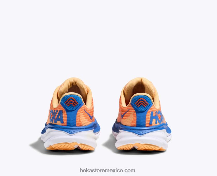 niños Hoka clifton 9 62T0RT676 cielo costero/todos a bordo