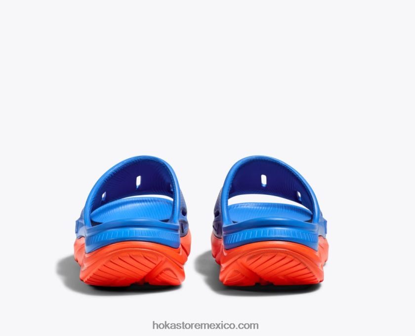 niños Hoka diapositiva de recuperación ora 3 62T0RT680 cielo costero/naranja vibrante