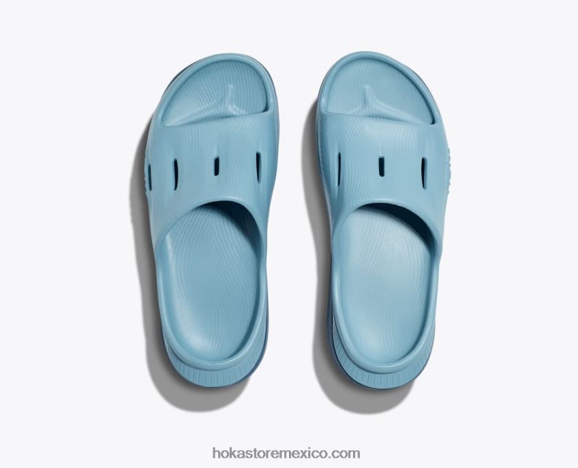 niños Hoka diapositiva de recuperación ora 3 62T0RT681 azul piedra/azul acero
