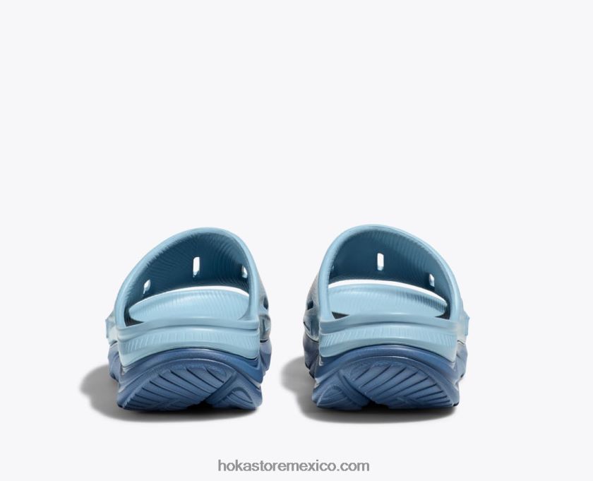 niños Hoka diapositiva de recuperación ora 3 62T0RT681 azul piedra/azul acero