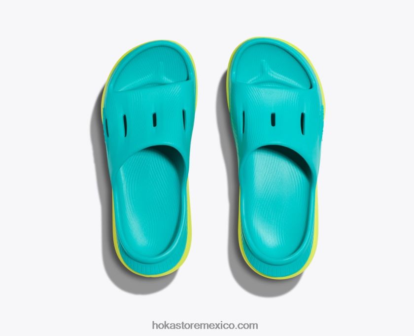 niños Hoka diapositiva de recuperación ora 3 62T0RT682 azul piedra/azul acero