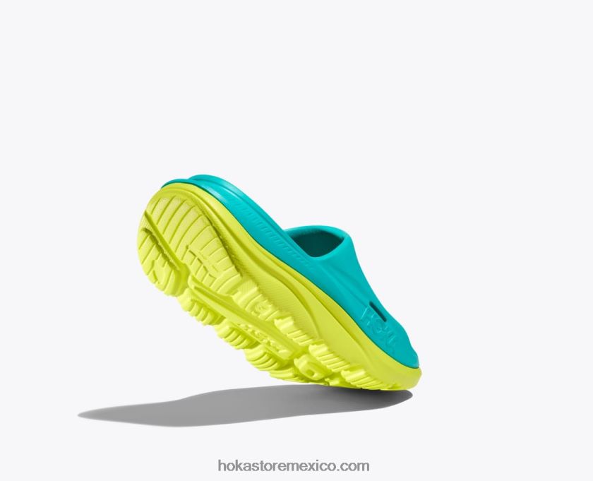 niños Hoka diapositiva de recuperación ora 3 62T0RT682 azul piedra/azul acero