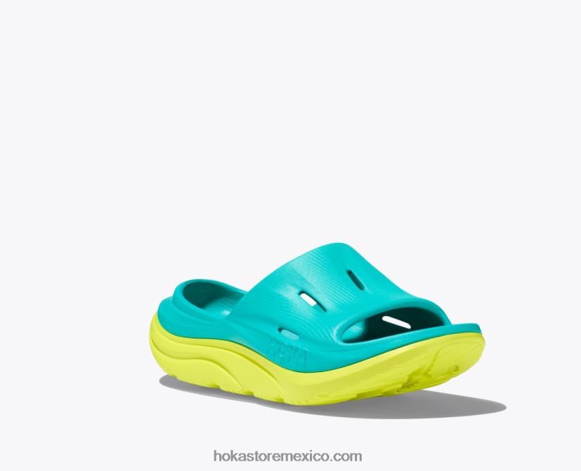 niños Hoka diapositiva de recuperación ora 3 62T0RT682 azul piedra/azul acero